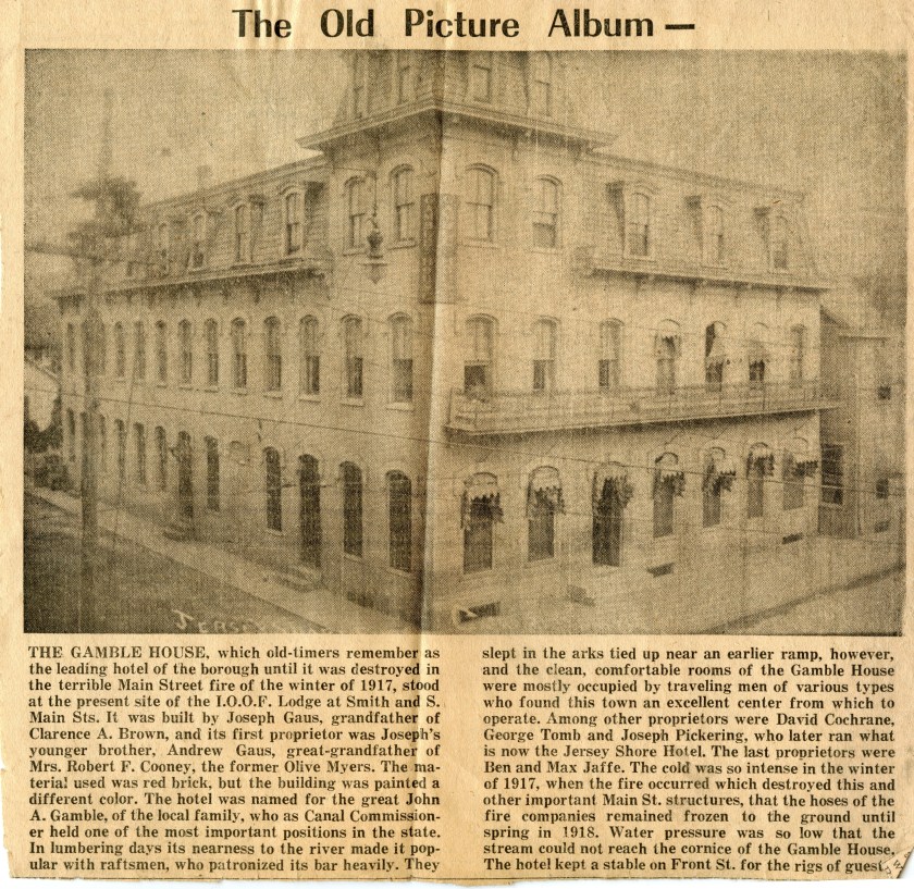 Gamble House history